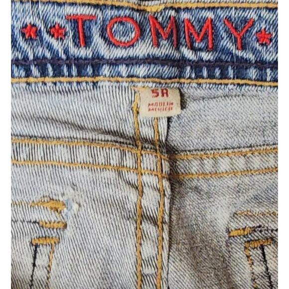 Tommy Hilfiger Y2K Light Blue Jeans Womens Size 5R (28x32) Jill Jean Flared Pant - Picture 7 of 7